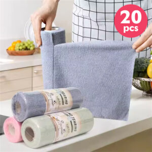 Microfiber Kitchen Cleaning Towel (20 Pcs)